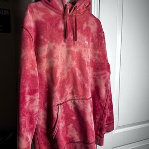 Vans Red/Orange Tie-Dye Hoodie